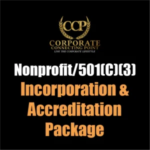 Nonprofit501(c)(3) Incorporation & Accreditation Package